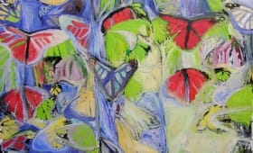 butterflies-ii-280x170 Wake-and-wash-The-Quay-Plein-air-Oil-on-canvas-92cm-x-122cm-David-K-Wiggs-2018-280x170